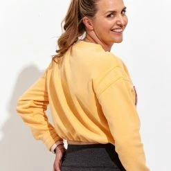 Redsware Sporttrui Dames - Sport Sweater - Geel