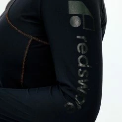 Redsware Sportshirt Dames Lange Mouw - Sporttop - Stretch - Zwart -Sportkleding-Dames Winkel 550x687 31