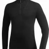 Woolpower Zip Turtleneck 200 Merino Ondergoed Zwart Maat XXL -Sportkleding-Dames Winkel 550x688 2