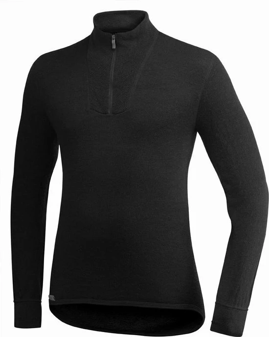 Woolpower Zip Turtleneck 200 Merino Ondergoed Zwart Maat XXL 3 Woolpower Zip Turtleneck 200 Merino Ondergoed Zwart Maat XXL