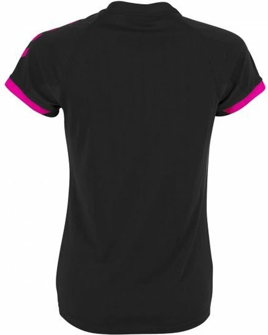 Hummel Fyn Shirt Korte Mouw Dames - Zwart / Magenta | Maat: M 6 Hummel Fyn Shirt Korte Mouw Dames - Zwart / Magenta | Maat: M - Afbeelding 4