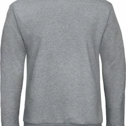 Merkloos Senvi Basic Sweater (Kleur: Heather Grey) - (Maat XL) -Sportkleding-Dames Winkel 550x690