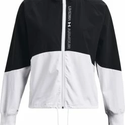 Under Armour Woven FZ Jacket Dames Sportvest - Maat S