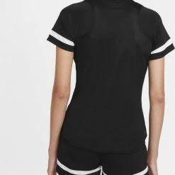 Nike Dry Academy 21 Sportshirt - Maat S - Vrouwen - Zwart/Wit -Sportkleding-Dames Winkel 550x695 3