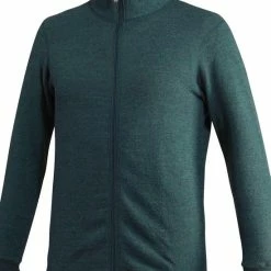 Woolpower Merino Mid Layer Full Zip Jacket 400 - Forest Green