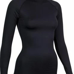 Avento Shirt Base Layer Lange Mouw - Vrouwen - Zwart - Maat 42
