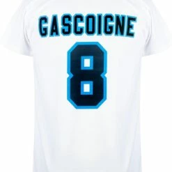 Retake Engeland EK 96 Gascoigne 8 T-shirt - Wit - XXL -Sportkleding-Dames Winkel 550x702 3