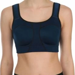 Pure Lime Padded Athletic Sportbeha Blauw Maat 75D