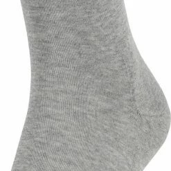 FALKE Run Gewatteerd Warm Ademend Hoogwaardig Anti Zweet Zacht Zonder Motief Kleurrijk Hardloop Hoog Katoen Grijs Unisex Sokken - Maat 35-36 -Sportkleding-Dames Winkel 550x707 2