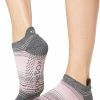 ToeSox Yoga No-Show Grip Socks Teensokken - Rose - 36-38 -Sportkleding-Dames Winkel 550x712 1