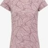 Osaga Dames Sport T-shirt Met Bloemenprint - Roze - Maat XL -Sportkleding-Dames Winkel 550x713 5