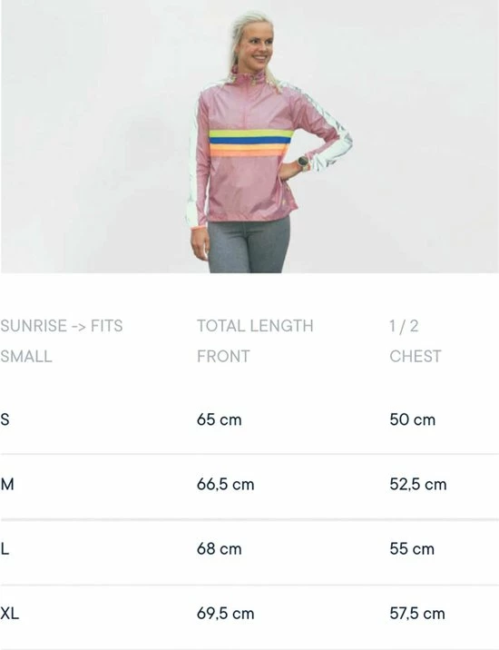 Gofluo. Sunrise Hardloopjasje - Reflecterende Jas - Fluorescerend - Veiligheid Jack - Hardloophesje - Veilig De Weg Op - Roze - M 12 Gofluo. Sunrise Hardloopjasje - Reflecterende Jas - Fluorescerend - Veiligheid Jack - Hardloophesje - Veilig De Weg Op - Roze - M - Afbeelding 10