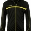 Masita | Trainingsjack Heren & Dames - Teamlijn Brasil - Steekzakken Met Ritssluiting - BLACK/YELLOW - L -Sportkleding-Dames Winkel 550x720 2