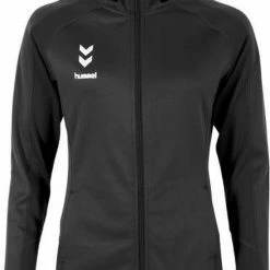 Hummel Ground Hooded Training Sportjas Dames - Maat XL -Sportkleding-Dames Winkel 550x720 5