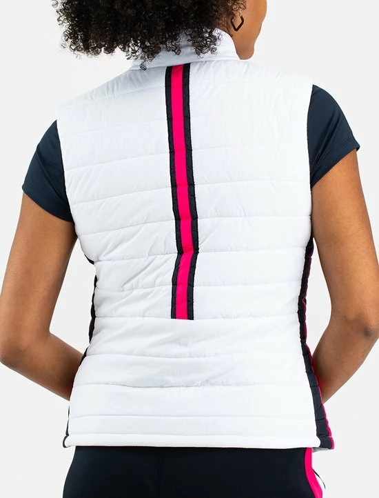 Sjeng Sports Lady Vest Bodywarmer Britta Dames Wit 6 Sjeng Sports Lady Vest Bodywarmer Britta Dames Wit - Afbeelding 4