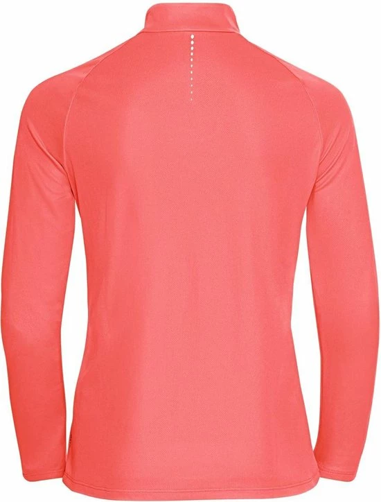 ODLO Midlayer 1/2 Zip ESSENTIAL CERAMIWARM Vrouwen Sporttrui - Siesta - Maat S 4 ODLO Midlayer 1/2 Zip ESSENTIAL CERAMIWARM Vrouwen Sporttrui - Siesta - Maat S - Afbeelding 2