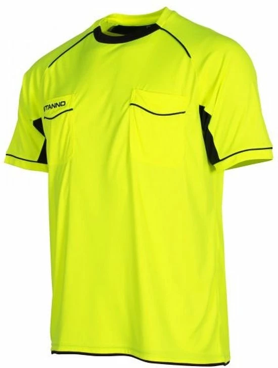 Stanno Bergamo Referee Shirt Korte Mouw - Maat M 3 Stanno Bergamo Referee Shirt Korte Mouw - Maat M