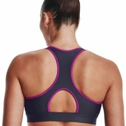 Under Armour UA Authentics Mid Padless Dames Sportbeha - Maat L -Sportkleding-Dames Winkel 550x729 1