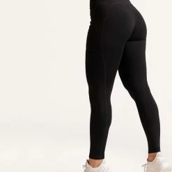 Mygainz High Waisted Sportlegging Met Zakken - Zwart 13 Mygainz High Waisted Sportlegging Met Zakken - Zwart -Sportkleding-Dames Winkel 550x730 4