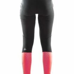 Craft Thermo Tight Hardloopbroek - Maat XL - Vrouwen - Zwart/roze/zilver -Sportkleding-Dames Winkel 550x732 7