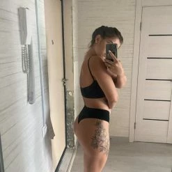 Merkloos Sport Ondergoed | Naadloze Lingerieset Tweedelig | Vrouwen Ondergoed Set | Beha + String - Zwart S/M -Sportkleding-Dames Winkel 550x733 70