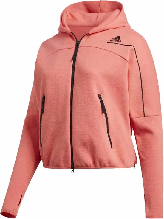 Adidas Performance W Zne Hd Trainingspak Jas Vrouwen Rood 3X (56-58) 4 Adidas Performance W Zne Hd Trainingspak Jas Vrouwen Rood 3X (56-58) - Afbeelding 2