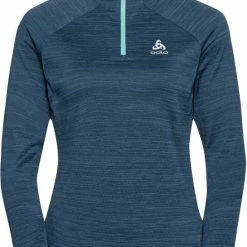 ODLO Midlayer 1/2 Zip Run Easy Sportshirt Vrouwen - Maat XL -Sportkleding-Dames Winkel 550x737 3