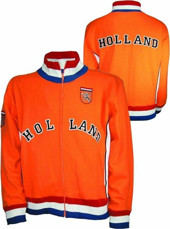 Merkloos Holland Retro Jack - Holland Souvenir - Oranje Vest - Wk 2022 Nederlands Elftal - Maat 164 3 Merkloos Holland Retro Jack - Holland Souvenir - Oranje Vest - Wk 2022 Nederlands Elftal - Maat 164