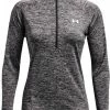 Under Armour Tech 1/2 Zip - Twist Sporttrui Dames - Maat L
