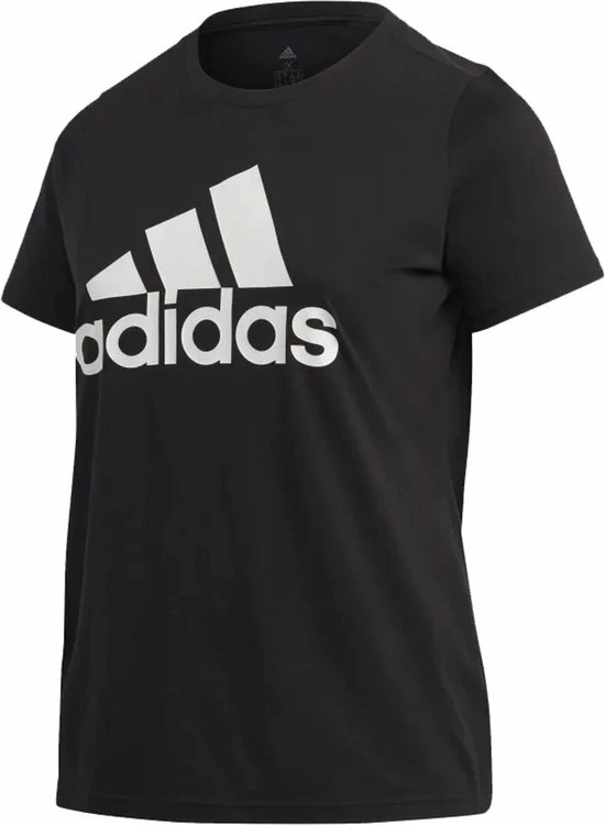 Adidas Performance W Bos Co T In T-shirt Vrouwen Zwart 1X (48-50) 4 Adidas Performance W Bos Co T In T-shirt Vrouwen Zwart 1X (48-50) - Afbeelding 2
