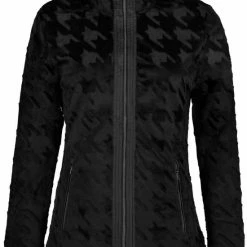 Luhta Luosu Vest - Golfvest Voor Dames - Full Zip - Zwart - S -Sportkleding-Dames Winkel 550x761 2