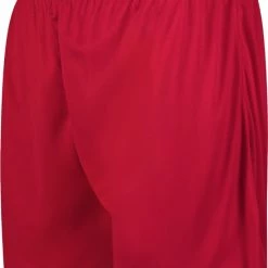 Masita | Voetbalbroekje Heren Kort Met Binnenbroek - Unisex Sportbroekje Dames - Vochtregulerend & Stevig - RED - XXXL