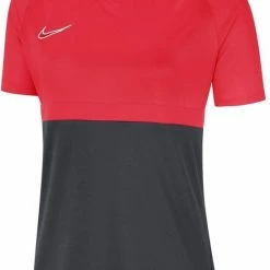 Nike Academy 20 SS Sportshirt - Maat S - Vrouwen - Rood/ Grijs