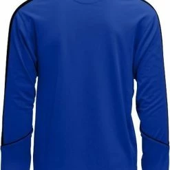 Masita | Zip-Sweater Forza - Korte Ritssluiting En Duimgaten - ROYAL BLUE/BLAC - L -Sportkleding-Dames Winkel 550x770 2