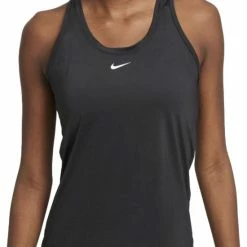 Nike Dri-FIT One Slim Fit Sporttop - Dames - Zwart - Maat XS