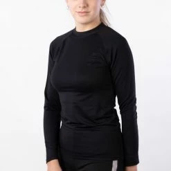 Avento Shirt Base Layer Lange Mouw - Vrouwen - Zwart - Maat 42 -Sportkleding-Dames Winkel 550x785 1