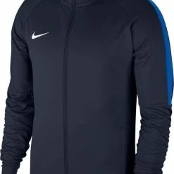 Nike Academy 18 Trainingsjas Heren Sportjas Performance - Maat S - Mannen - Blauw
