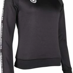 The Indian Maharadja Terry Sporttrui - Maat XS - Vrouwen - Zwart/wit -Sportkleding-Dames Winkel 550x788 2