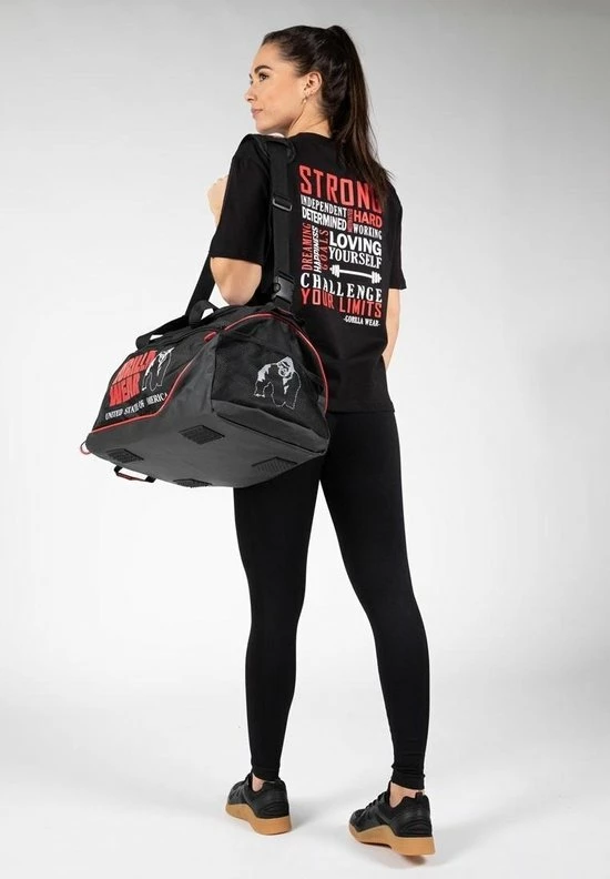 Gorilla Wear Sandy Oversized T-Shirt - Zwart - M 10 Gorilla Wear Sandy Oversized T-Shirt - Zwart - M - Afbeelding 8