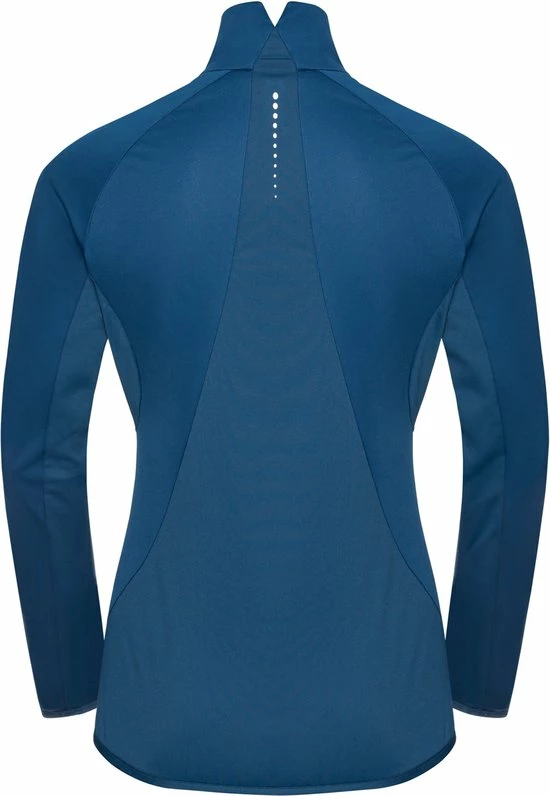 ODLO Jacket ZEROWEIGHT Logic Vrouwen Sportjas - Poseidon - Maat XS 4 ODLO Jacket ZEROWEIGHT Logic Vrouwen Sportjas - Poseidon - Maat XS - Afbeelding 2
