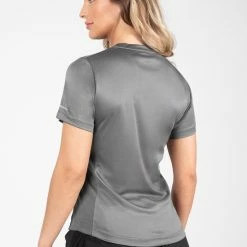Gorilla Wear Raleigh T-Shirt - Grijs - M -Sportkleding-Dames Winkel 550x797 2