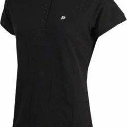 Donnay Polo Pique - Poloshirt - Dames - Maat XL - Zwart