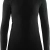 Craft Warm Intensity Cn Ls Thermoshirt Dames - Black/Granite