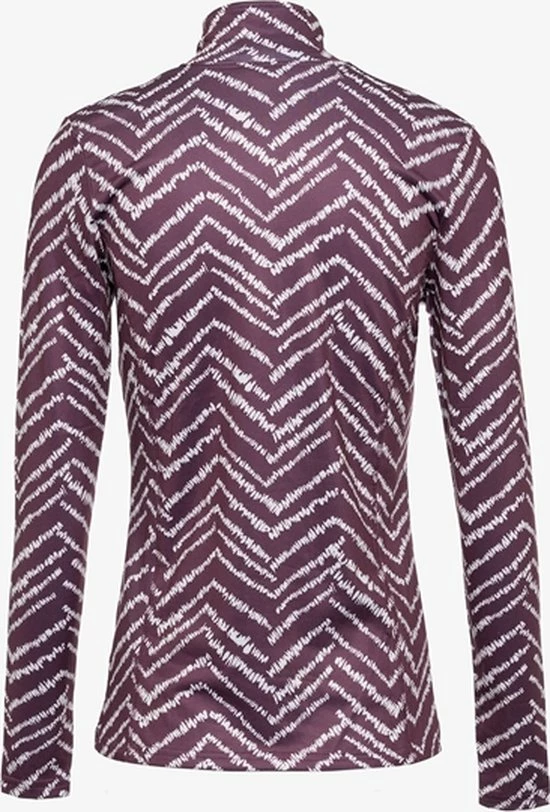 Mountain Peak Dames Thermoshirt - Paars - Maat M 4 Mountain Peak Dames Thermoshirt - Paars - Maat M - Afbeelding 2