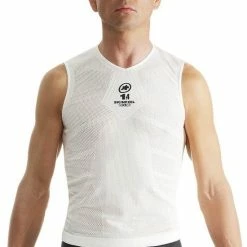 Assos NS.skinFoil_summer_S7 Ondergoed Bovenlijf Wit Maat XLG-TIR