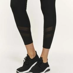 Active Panther Legging Mandy UNI Mesh Black, Dames Legging Met Hoge Taille Voor Vrouwen - Boterachtig Zacht Niet Transparante Legging Voor Buikcontrole, Plus-maat Workout Gym Yoga Rekbare Broek -Sportkleding-Dames Winkel 550x824 13