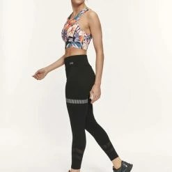 Active Panther Legging Mandy UNI Mesh Black, Dames Legging Met Hoge Taille Voor Vrouwen - Boterachtig Zacht Niet Transparante Legging Voor Buikcontrole, Plus-maat Workout Gym Yoga Rekbare Broek -Sportkleding-Dames Winkel 550x824 14