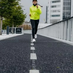 Avento Runningjack - Unisex - Neon Yellow - Geel/Zwart - L -Sportkleding-Dames Winkel 550x825 1