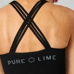 Pure Lime Padded Top – Zwart – Sport Bh – Sportbeha – Fitness – Hardlopen – Dames – Maat L/XL 11 Pure Lime Padded Top – Zwart – Sport Bh – Sportbeha – Fitness – Hardlopen – Dames – Maat L/XL -Sportkleding-Dames Winkel 550x825 33