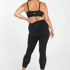 Adidas All Me Branded Sportbeha - Maat XXL - Vrouwen - Zwart - Wit -Sportkleding-Dames Winkel 550x825 38